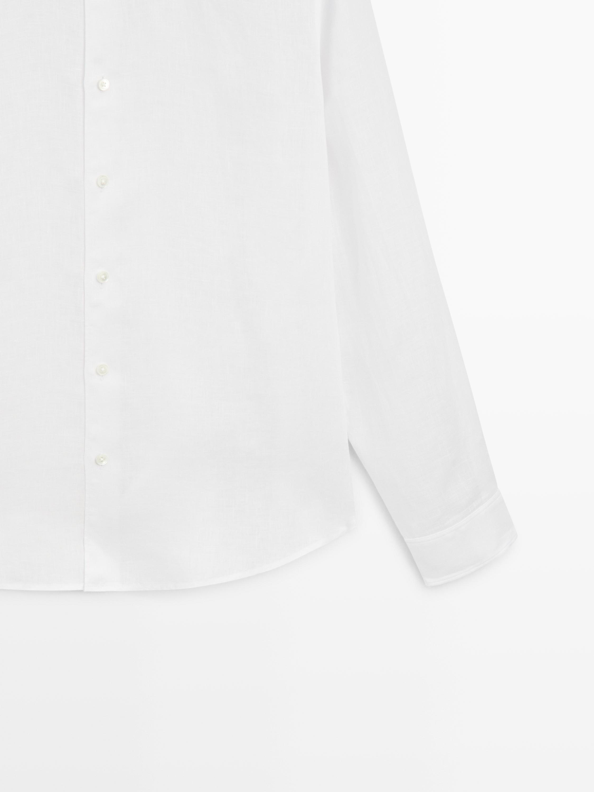 Chemise regular fit lin extra-fine